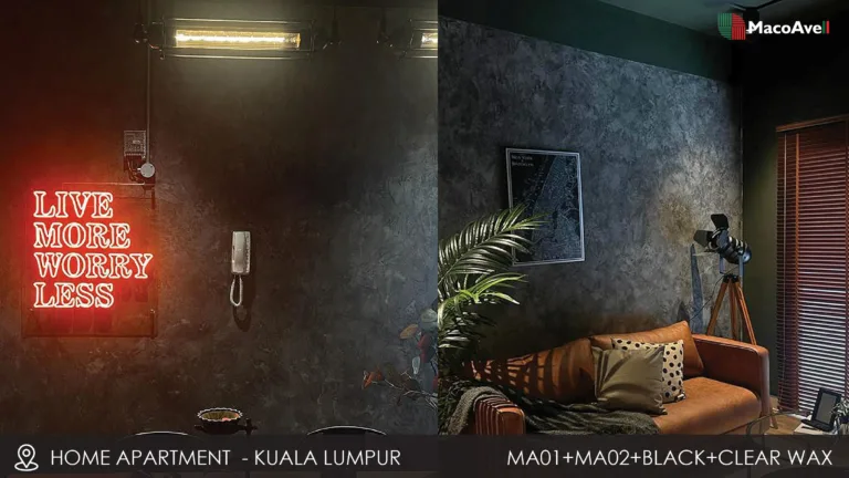 HOME APARTMENT KUALA LUMPUR MA01, MA02,BLACK,CLEAR WAX