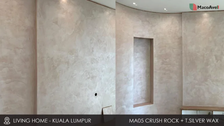 LIVING HOME-KUALA LUMPUR 1 MA05 CRUSH ROCK AND T.SILVER WAX