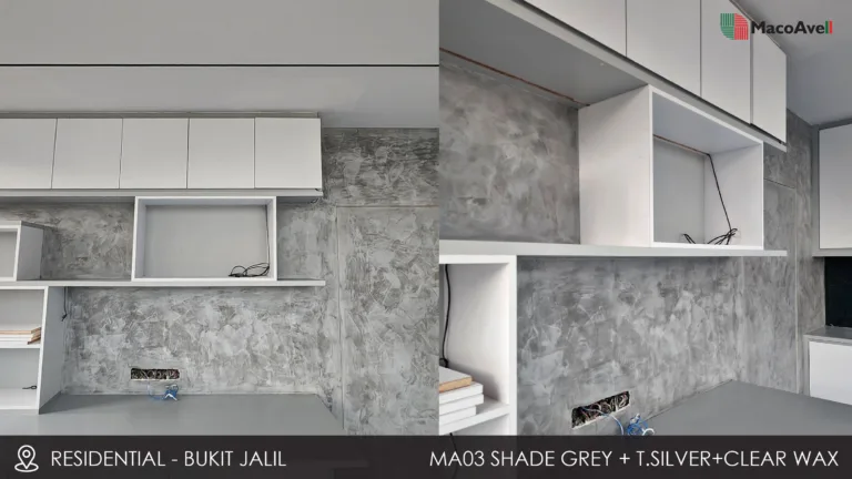 RESIDENTIAL-BUKIT JALIL MA 03 SHADE GREY, T.SILVER AND CLEAR WAX