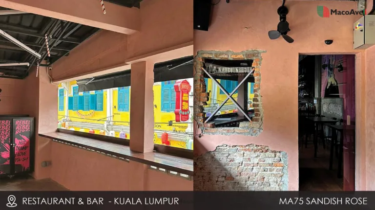 RESTAURANT & BAR KUALA LUMPUR MA75 SANDISH ROSE