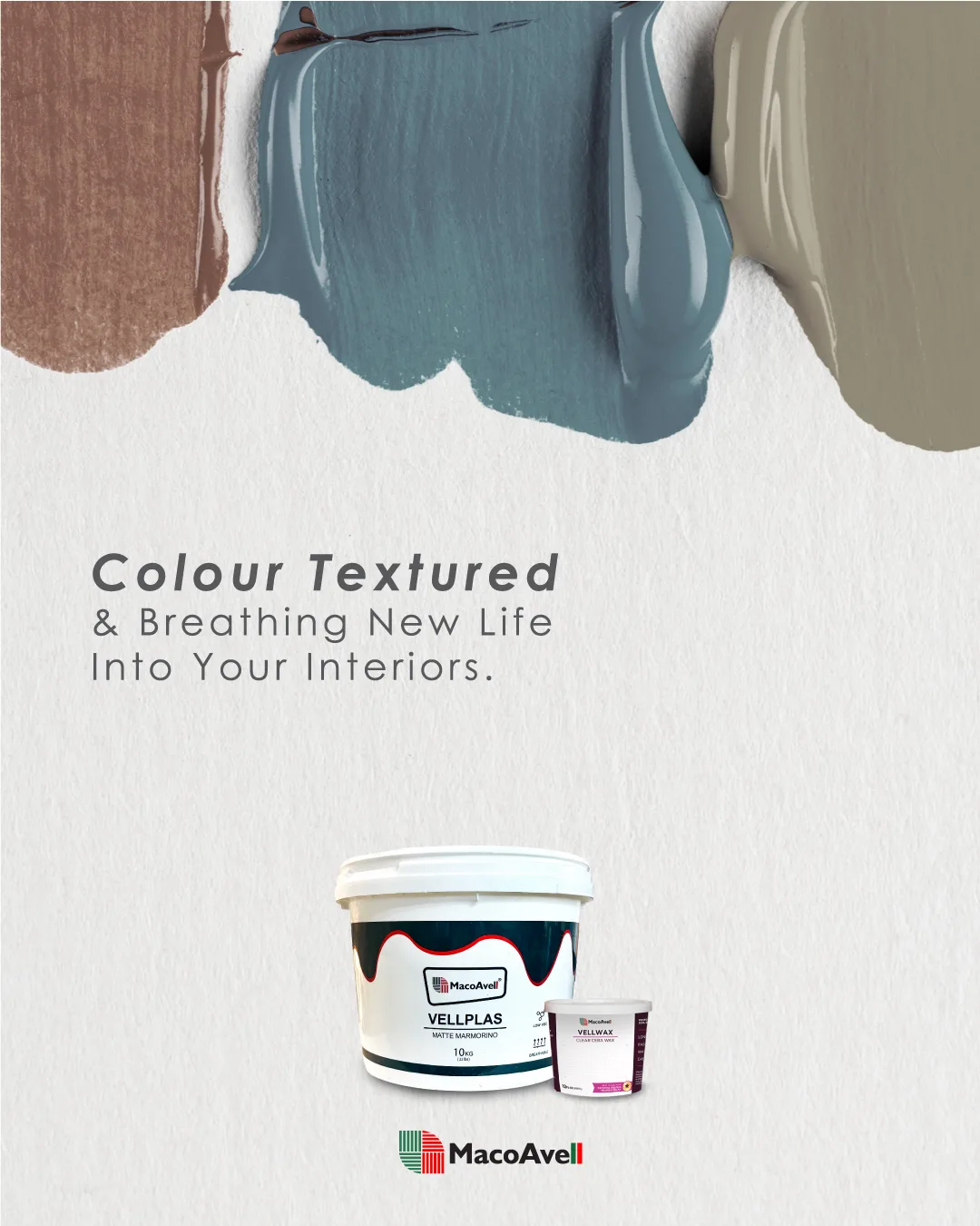 Colour Textured & Breathing new life into your interiors