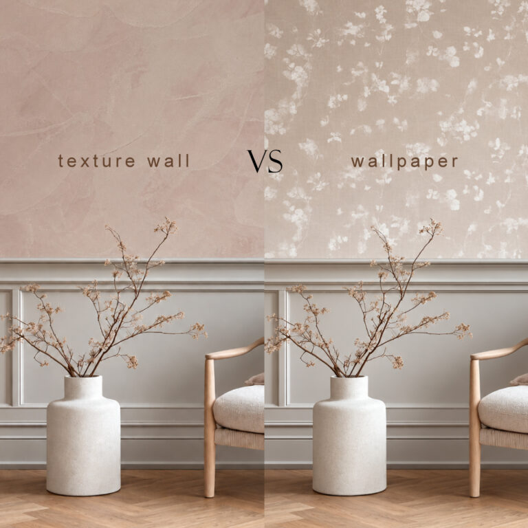 MACOAVELL TEXTURE PAINT VS WALLPAPER
