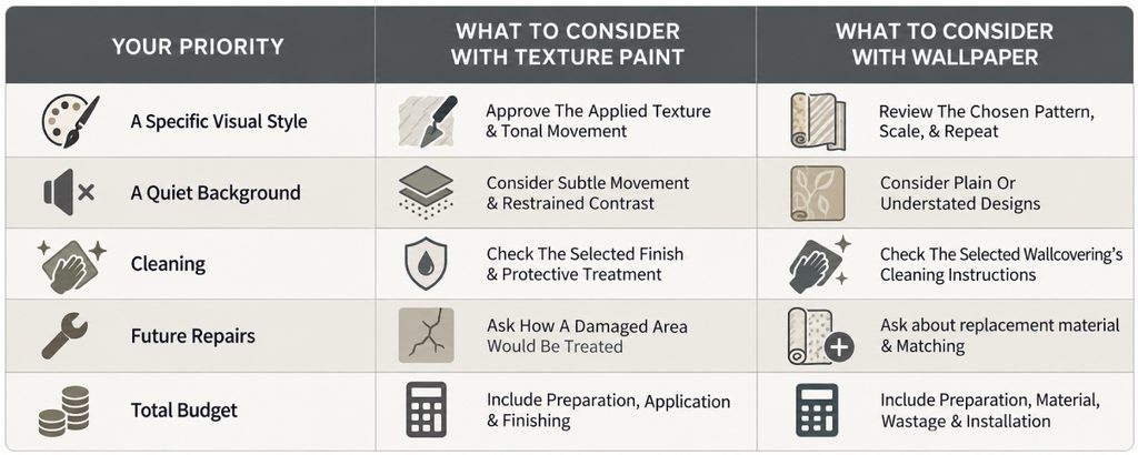 Texture Paint vs Wallpaper in Malaysia: Which Suits Your Home? — source article image
