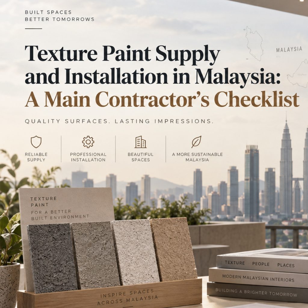Texture Paint Supply and Installation in Malaysia: A Main Contractor’s Checklist — source article image