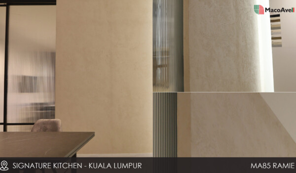 MacoAvell Vellcco MA85 Ramie applied at Signature Kitchen Kuala Lumpur. MacoAvell Vellcco MA85 Ramie applied at Signature Kitchen Kuala Lumpur.