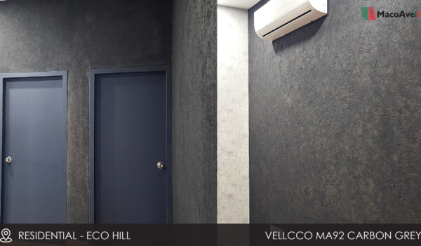 Residential- Eco Hill-Vellcco Vellcco applied wall. Residential- Eco Hill-Vellcco Vellcco applied wall.